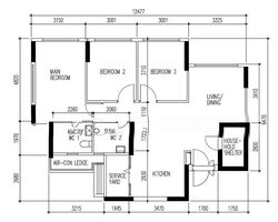 Blk 109B Eastglen @ Canberra (Sembawang), HDB 4 Rooms #613279891